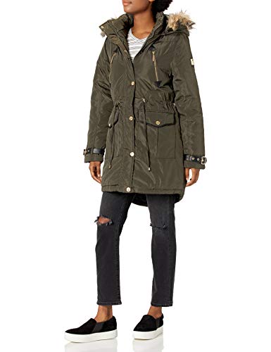 Rocawear Women's Outerwear Jacket, Anorak Olive, L