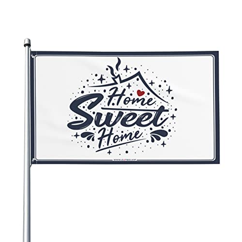 Drapeaux pour décoration de piscine et maison douce en grand format 152x244 cm