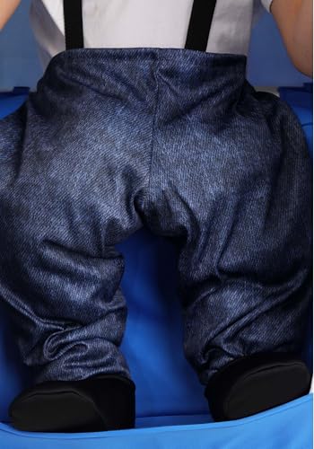 Disfraz Infantil Porta Potty con Piernas Falsas miniatura 7