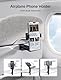 JSAUX Handyhalterung Flugzeug, Flugzeug Handyhalterung, 360 Drehbar Verstellbare Flugzeug Handy Halterung, Flugzeug Gadgets Handy Ständer, Nützliche Reise Gadgets Kompatibel mit iPhone,Küche,Büro