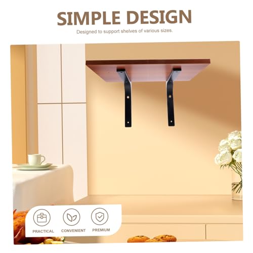 Supports étagère flottants métalliques robustes de qualité supérieure - 8