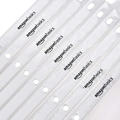 Amazon Basics Clear Sheet Protectors For 3 Ring Binder,Polypropylene, 8.5 X 11 Inch, 200-Pack #TOP3