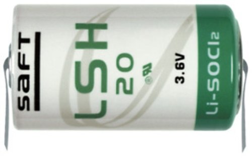 1 X Pila Litio Saft Lsh20 3,6V 13,5Ah