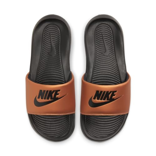 Nike Femme Victori One Slide Chaussures Metallic Copper - vue 3