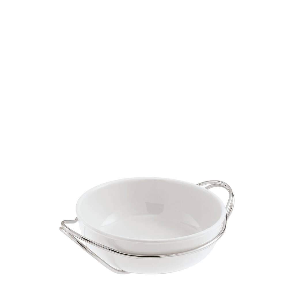 Plaque avec support inox de la collection Sambonet New Living