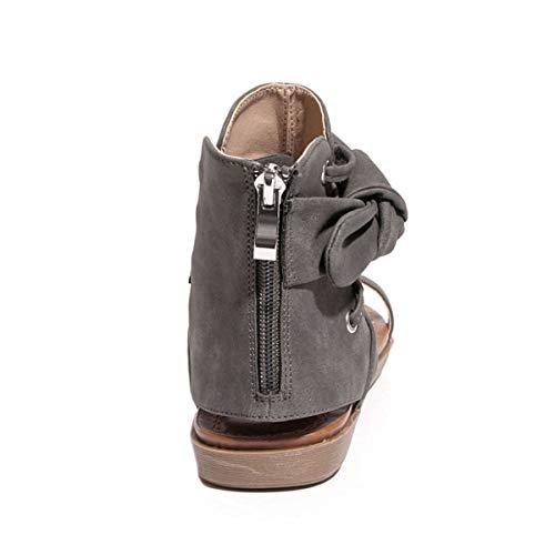 Sandália com zíper Chi