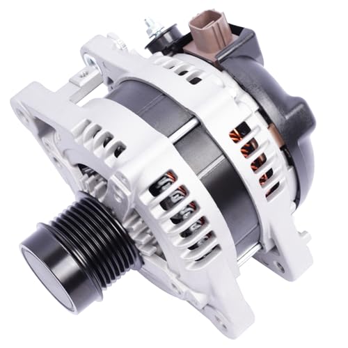 Gjhch Alternator Compatible with 2007-2017 Camry 2008-2013 Highlander 09-12 RAV4 2011-2013 Venza 2005-2018 Avalon 2007-2009 RX350 3.5L V6 Replace for: 1042104830 27060-0P140 27060-31080 104210-2070