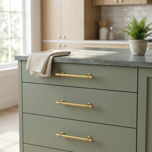 Alzassbg 7" Champagne Bronze Cabinet Pulls and Handles 10 Pack, AL3097BRG by Alzassbg - Used condition - Image 2