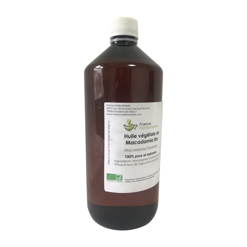 Macadamia huile végétale BIO AB 1L