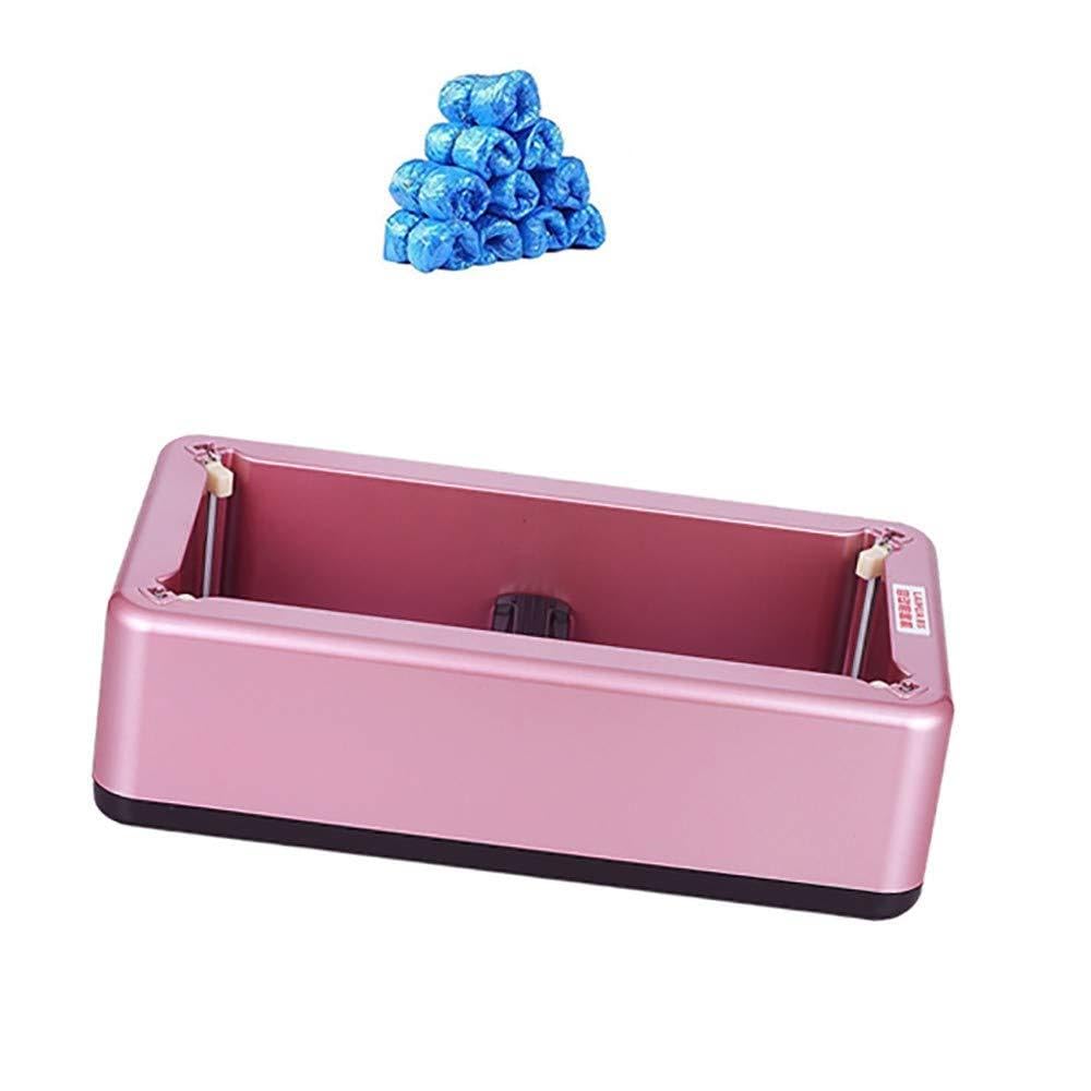 Máquina para Cubrir Zapatos,Dispensador de Cubrezapatos con 100 Fundas de Zapatos Desechables,Impermeable, Antideslizante, Estirable,para Reuniones Familiares,Limpieza de Oficinas