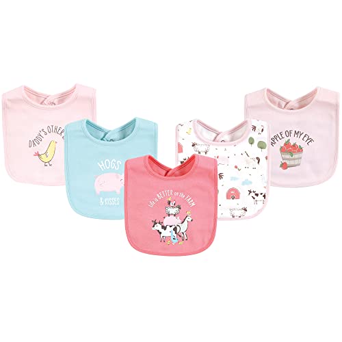 Image of Hudson Baby Unisex BabyCotton Bibs