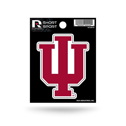 NCAA Indiana Hoosiers Die Cut Team Logo Short Sport Sticker