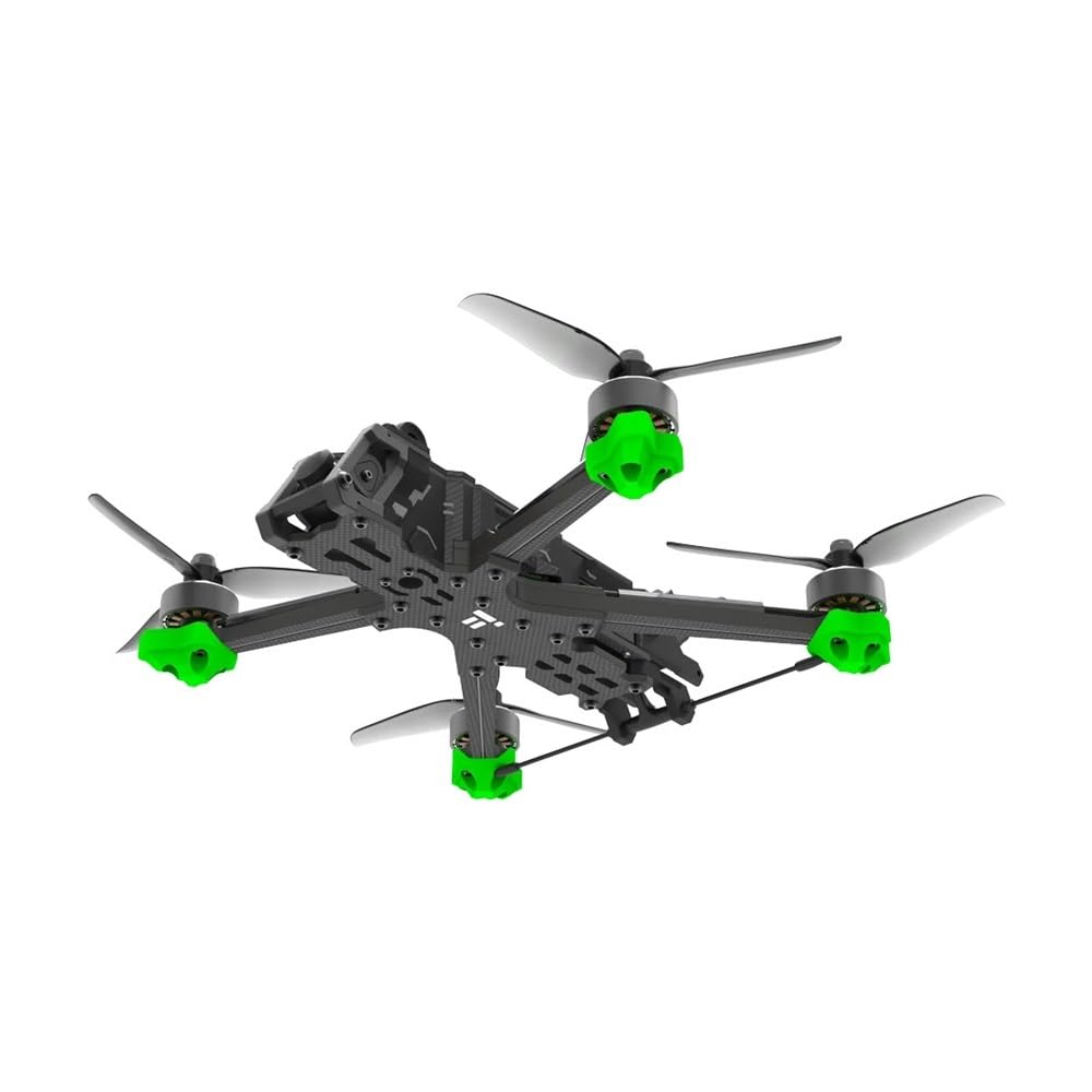Analogowy Dron F5 V2 6S 5" FPV BNF F5X F5D (Squashed-X/DC) z bezpieczną wtyczką baterii z filtrem przeciwiskrowym (F5D bez RX W GPS)