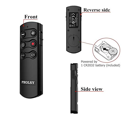 Image of for Sony Camera Wireless Remote Control Shutters Replace Sony RMT-P1BT | For Sony ILCE a1, ZV-E10, a6100, a6400, a6600, a6700, a7C,a7 III, a7R III, a7M4, a7RM4, a7SM3, a9M2, RX0M2, RX100M7, ZV-1