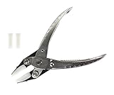 5-1/2' Parallel Action Pliers w/Removable Nylon Jaw Non-Marring Jewelry Making Wire Sheet Beading Pliers