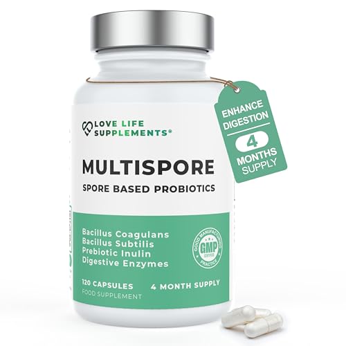 MultiSpore® Plus (Bacillus Coagulans & Bacillus Subtilis) Spore Based Probiotic | 120 Capsules - 4