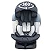 ZELI Siège-auto 360° Isofix 0-36 kg Groupe 0+/1/2/3 Gris avec canopy