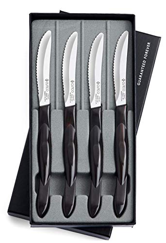 CUTCO #1865 set of 4 Black (Classic) Model 1759 Table Knives in CUTCO box