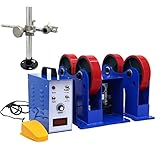 INTSUPERMAI Turning Rolls Linkage Roller Welding Tank Turning Rolls Load Capacity 2200 LB Welding Positioner 110V for 50-600mm Diameter Welding Equipment Support + Welding Torch Stand Gift