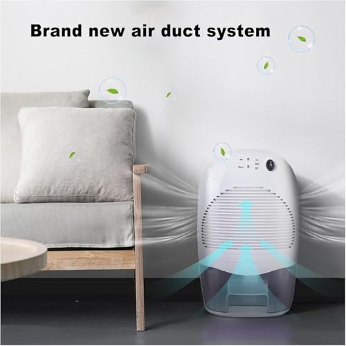 Deshumidificador de 1.5L para el hogar con potencia de 88W eficiente 5