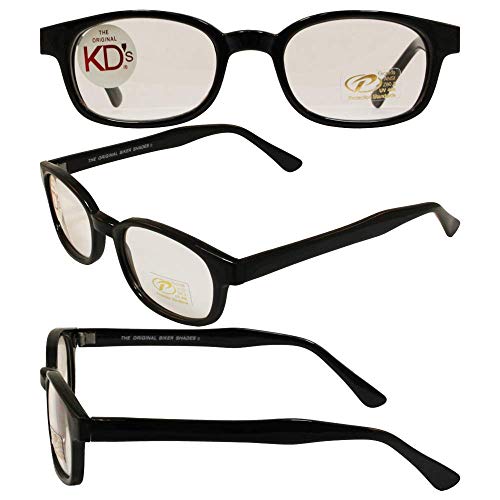 Original KD's Biker Sunglasses 2-pack Clear and Yellow Lenses2