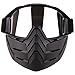 Produktbild BANDRA Taktische Maske Schutzbrillen Halbe Gesichtsmaske für Airsoft Paintball Nerf CS
