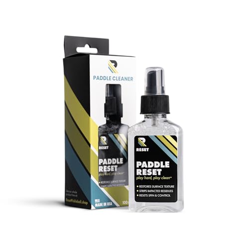 Paddle Reset - Pickleball Paddle Cleaner - Strips Impacted Residue and Increases Spin and Control