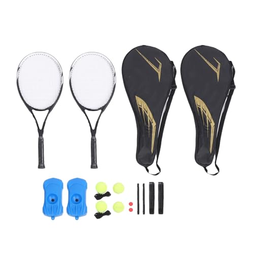 VGEBY Raquetas de Tenis, Raquetas para Niños Súper Ligeras de Material Compuesto con Kit de Entrenamiento de Rebote de Línea Adecuado para Personas Que Se Sientan Durante Largos