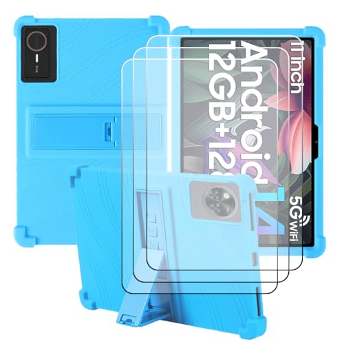 Protector y funda Nook 8.7 silicona flexible con soporte plegable multiposición