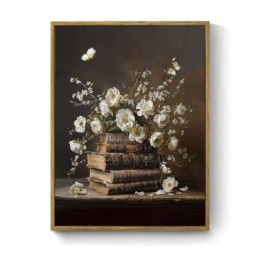 Peintures sur toile rétro foncée pour sublimer le design d'une chambre à coucher style ferme