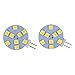 Valterra Diamond Group JC10 and G4 LED Disc Bulb Replacement, Bipin, 180LUM, 5500K.08A, 10W (2 Pack) - DG72626VP