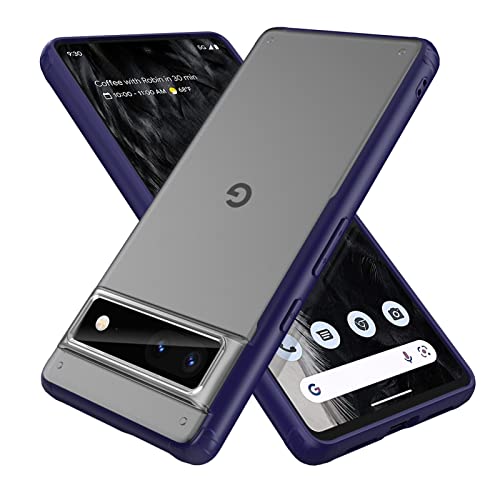 Lopnord Coque pour Pixel 7 5G 2022, Rigide Mince Antichoc Coque pour Pixel 7, Protection Intégrale Coque Compatible avec Google Pixel 7 Coque 6,3 Pouces [Anti-Empreintes Digitales] Cover
