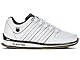 K-Swiss Homme Rinzler Basket, Blanc et Noir, 46 EU