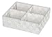 Produktbild WENKO 20983100 Organizer Adria Quadro, 4 Fächer, weiß