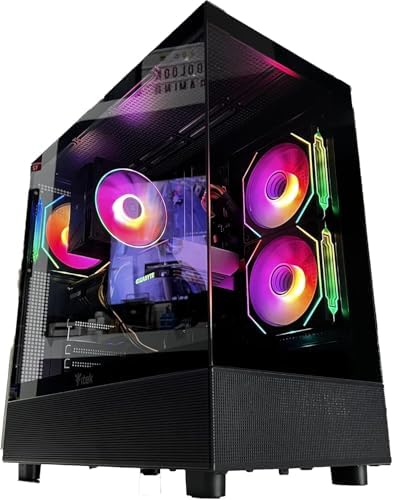 Golook PC Gaming, R5 4500, GeForce RTX 5050 8GB GDDR7, 16GB RAM, 500 GB NVME M.2 Gen4, WiFi, Ethernet, Computer Fisso 2026