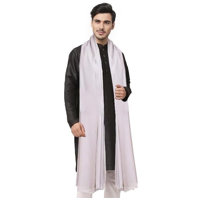 Ramnaya Men's Plain Woollen Dhariwal Lohi/Shawl for Winter-image-5