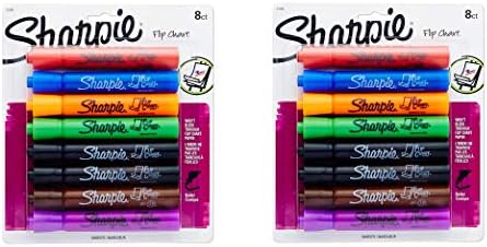 Sharpie 22480PP Flip Chart Markers, Bullet Tip, Assorted Colors, 16 Markers image 2