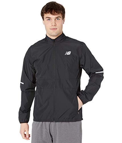 New Balance Herren Accelerate Jacke, schwarz, Large