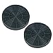 Produktbild Electrolux AEG 9029793578 Kohlefilter Aktivkohlefilter Filter Dunsthaubenfilter 2 Stück Dunstabzugshaube auch Indesit C00383473 Bauknecht 484000008674