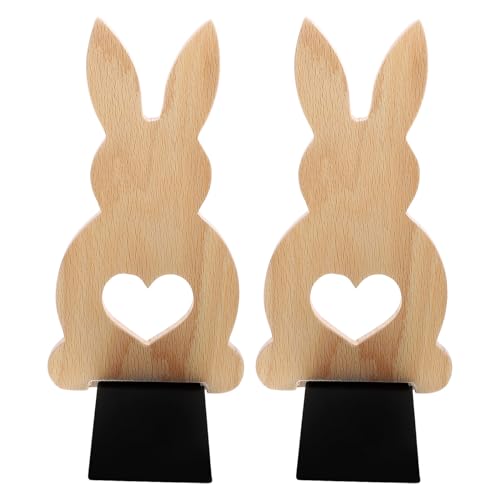 Lapin en bois pour étagères : sublimez votre décoration de Pâques et coin lecture
