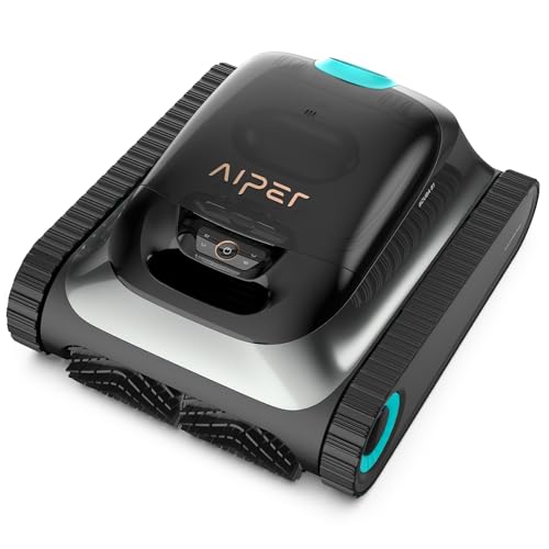 Image of Aiper Scuba S1（2024） - Robotic Pool Cleaner, Powerful Suction, 150-Min Runtime, Wall & Waterline Cleaning, for Inground & Above Ground Pools up to 1600 sq.ft