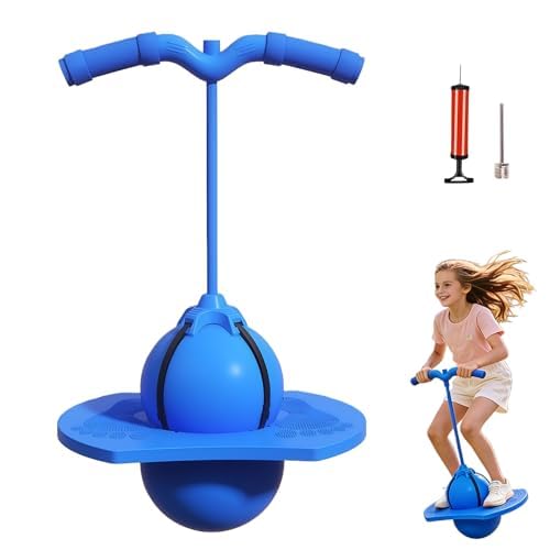 Pogo Sticks for Girls and Teens, Safe Bouncing Toy for Kids Age 10+, Suitable for Adults Up to 200lb, Indoor Outdoor Use with Non-Slip Foot Pads