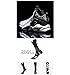 Floette Mens Fashion High Top Basketball Shoes Breathable Casual Walk Athletic Basketball Sneakers(A01, Man9/Woman10.5)