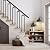 3 Pack U Shape 36" Stair Balusters with Adjustable Top Bracket for Staircase Interior, Baluster for Stair Handrail Porch Deck Railing Outdoor Steps by LukLoy