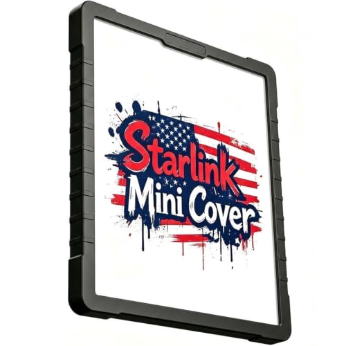 Starlink Mini Cover, Starlink Mini Silicone Protective Cover (Black)