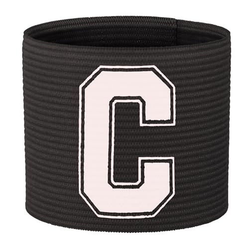 55 Sport Football Adult & Junior Captain's Armband - Adult - Black