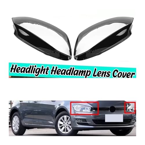 Couvercle de phare Golf 7 jauni solution lentille transparente