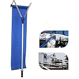 DYJD Verstellbare Teleskopschneeschaufel Schnee Remover Teleskop Schneeräumer Dach Removal Tool