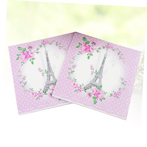 Luxshiny Guardanapos De Jantar Descartáveis ​​40 Folhas Guardanapos Coloridos Guardanapos De Festa G