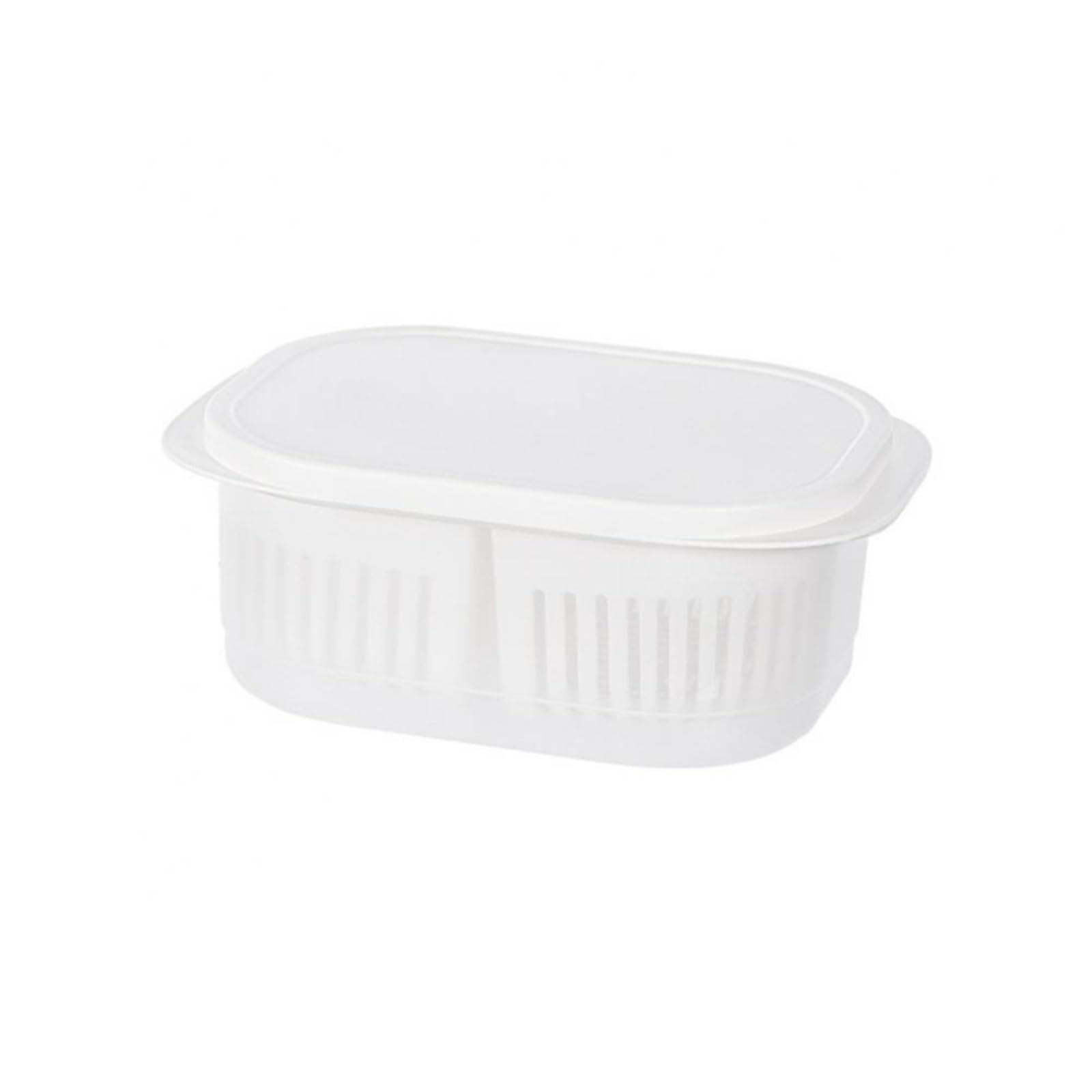 JINGYAN Contenitori per la conservazione degli ali Kitchen Refrigerator Storage Drainage Sealed Preservation Box